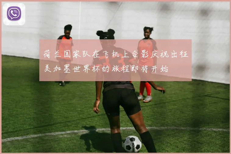 荷兰国家队在飞机上合影庆祝出征美加墨世界杯的旅程即将开始